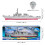 Nave Da Guerra Decorazione Camera Regalo Bambini 3
