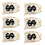 6 Pezzi Borse Con Cordoncino Stampa Tema Cowboy 1