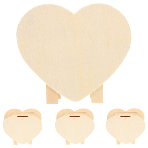 4 Barattoli Legno Portamonete Da Te A Forma