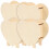 4 Barattoli Legno Portamonete Da Te A Forma 9