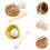 2 Set Mini Baseball E Softball Realistici Bambini Allenamento 11