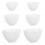 6 Pezzi Ciotole In Silicone Antiscivolo Per Maschere E Condimenti 1