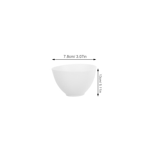 6 Pezzi Ciotole In Silicone Antiscivolo Per Maschere E Condimenti 2
