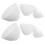 6 Pezzi Ciotole In Silicone Antiscivolo Per Maschere E Condimenti 11
