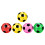 5 Palloni Da Calcio Gonfiabili Per Bambini ( Assortito) 1