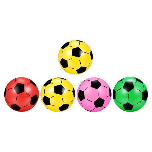 5 Palloni Da Calcio Gonfiabili Per Bambini ( Assortito)