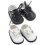 2 Paia Scarpe Morbide Per Decorativi 2