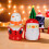 6 Russe Natale In Legno Bambino 6