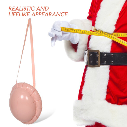 2 Pezzi Costume Natale Pancione Inflatable In Pvc 2