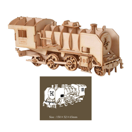 1 Pezzo 3D Puzzle In Legno A Educativo 1
