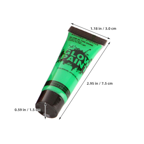8 Pezzi Pittura Fluorescente E Neon Per Halloween 1