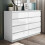 Luxury Life (Gloss White) Carlton 8 Drawer Chest Gloss Finish 1