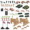Set Giocattoli Militari Modellini Per 10