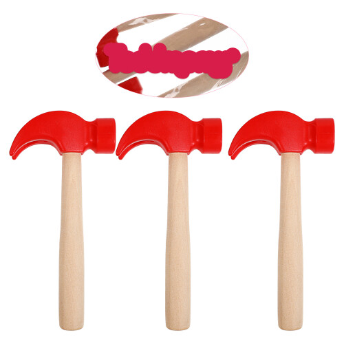 3 Martelli In Legno Bambini 2