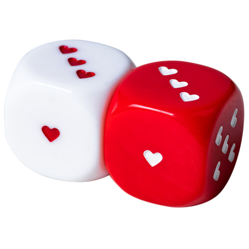 2 A Cuore Multilato Per Giochi Da Tavolo E Feste 1