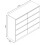 Luxury Life (Gloss White) Carlton 8 Drawer Chest Gloss Finish 2