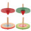 4 Giochi In Legno A Trottola Con Disegni Per Bambini 3