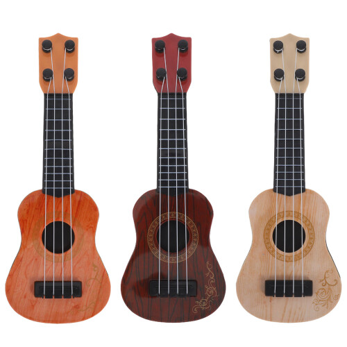3 Chitarra Bambini Ukulele Strumento Musicale Educativo