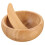 Set Ciotola Per Maschera In Bamboo Con Cucchiaio Per Pelle 3