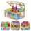 Set Colorati In Pietre Acrilico Per 6