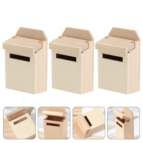 3 Miniature Decorative Casette Delle Per Casa 1