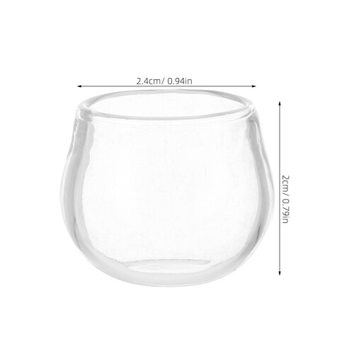 6 Mini Acquari A Forma Vaso Per Casa Delle 2