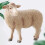 1 Pezzo Animale Realistico Pecora Merino Per Bambini 6