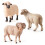 1 Pezzo Animale Realistico Pecora Merino Per Bambini 2