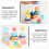 Set Torre Impilabile Bambini Puzzle 8