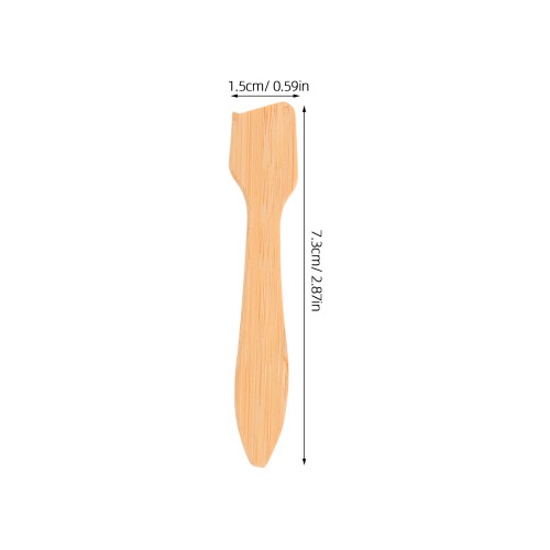 5 Pezzi Spatole In Bamboo Per Applicazione Maschere Pelle 1