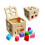 Set Legno Bambini Giocattoli Educativi Ragazzi Ragazze 5