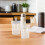 100 Pezzi Sacchetti Per Bevande Freestanding Per 6