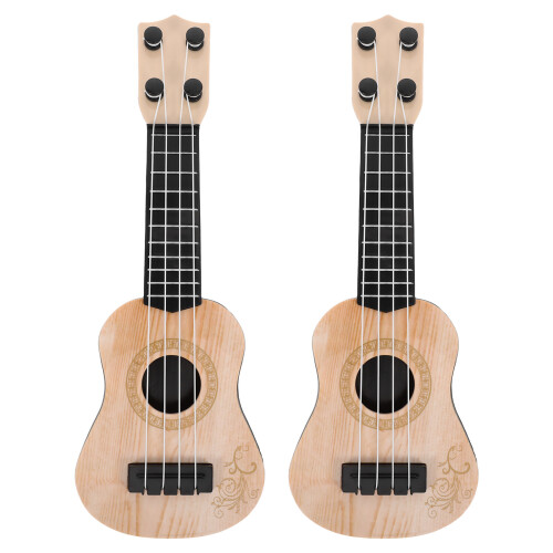 2 Kinderen Ukulele Plastic Muzikaal Speelgoed Instrument 2