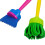 4 Stks Kinder Creatieve Bloemstempel Sponsborstel Diy Hulpmiddelen 9