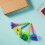 4 Stks Kinder Creatieve Bloemstempel Sponsborstel Diy Hulpmiddelen 6
