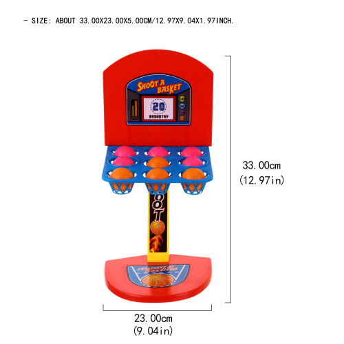 1 Set Grappige Interactief Basketbalspel Speelgoed 1
