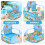 Piscina Palline Pieghevole Bambini Interni Esterni 8
