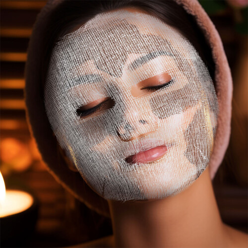 100 Pezzi Maschera In Garza Per Pelle 1