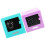 2St Mini Spaarpot Voor Kinderen ABS Plastic Muntjes Opbergbox 9