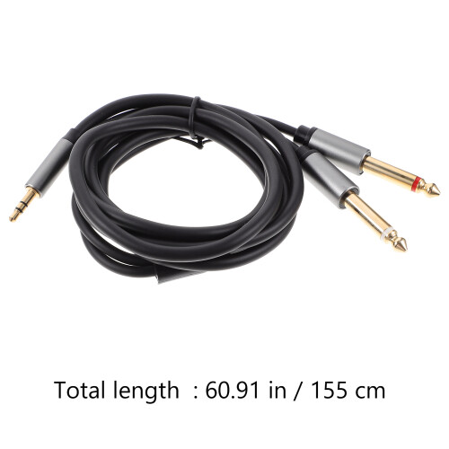 Kabel Splitter 6,5 Mm 3,5 Mm Voor Audio Apparatuur 1