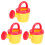 3St Baby Badspeelgoed Sproeier Zwembad Watercontainer 4