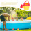 3St Baby Badspeelgoed Sproeier Zwembad Watercontainer 10