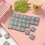 100 Stuks Grijze Chippings Geletterdheid Doos 6