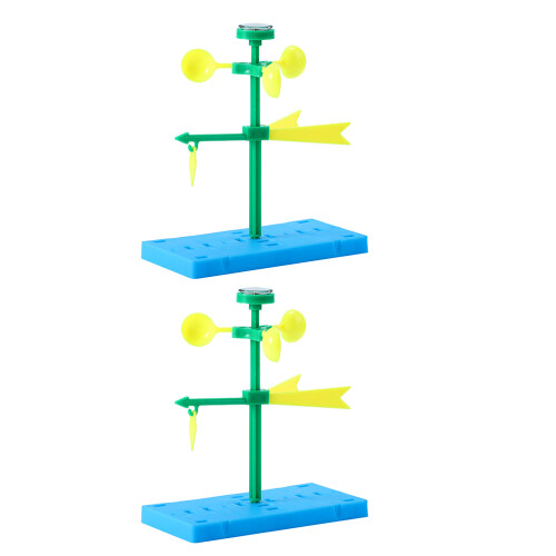 2Sets Kinderen Plastic Windvaan Knutsel- En Leerspel 1