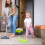 Kids Mini Mop Speelgoed Educatief Pretenderen Spelen Plastic 4