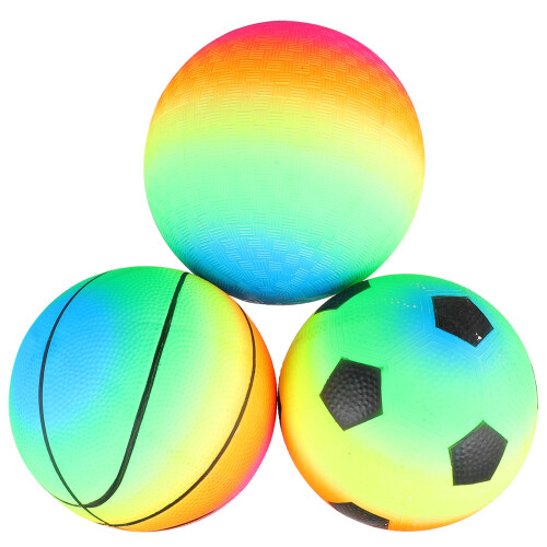 3 Rimbalzante In Pvc Per Bambini