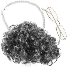 Set Vecchia Signora con per Cosplay Nonna