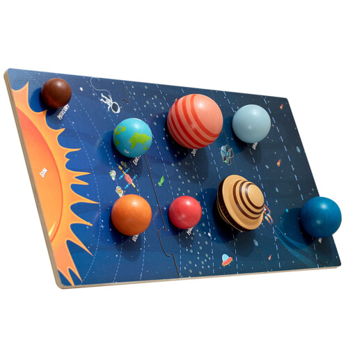 1 Set Ruimte Met Planeten Voor Kinderen