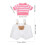 2 Set Per 30 Cm Con Pantaloni A Bretelle E 2