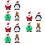 12 Stuks Kerst Opwindbaar Speelgoed Grappig Wind Op Loopdier 7